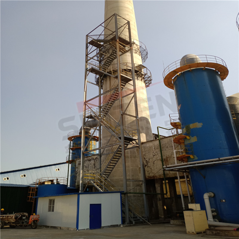 煙氣排放連續監測系統—爬梯平臺如何搭建？